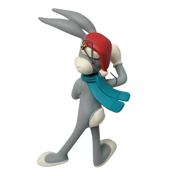 Hallmark Keepsake Bugs Bunny Snowballs Looney Tunes Christmas Ornament 1995 - Picture 2 of 4